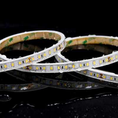 8mm PCB Largeur 110v220v 10mm 180leds 3000K IP67 Waterproof Board de découpe sous pression SMD2835 LED Strip Light pour l'hôtel