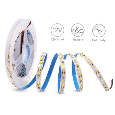 Accueil 12v 8mm 120leds 12000K Tableau de découpe à la matrice blanc frais SMD2835 LED Strip Light pour la décoration intérieure