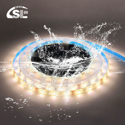 5V 8mm 120LEDs 4000K IP65 électroplate flexible étanche à l'eau SMD2835