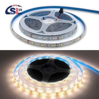 5V 8mm 120LEDs 4000K IP65 électroplate flexible étanche à l'eau SMD2835