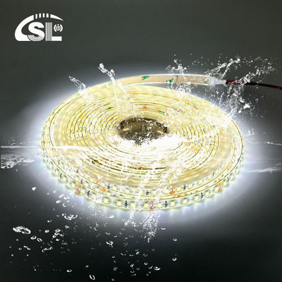 Personnalisé étanche IP65 5v 120leds 8mm 3000K 4000K électroplate SMD2835 LED Strip Light