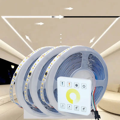 3- Écoulement de l'eau 12v24v 8mm 120leds 6500K électroplate blanche SMD2835 lumière à bande LED