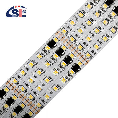 3- Écoulement de l'eau 12v24v 8mm 120leds 6500K électroplate blanche SMD2835 lumière à bande LED