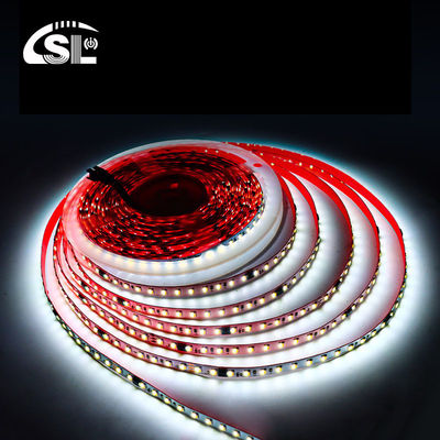 Flux d'eau courante 12v24v 8mm 120 leds 3000K-6500K électroplate SMD2835 LED Strip Light