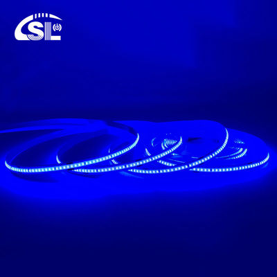 320Leds/m 12V24V Bleue Flexible Strip Light avec étanchéité CE RoHs IP20 Ra90 COB Led