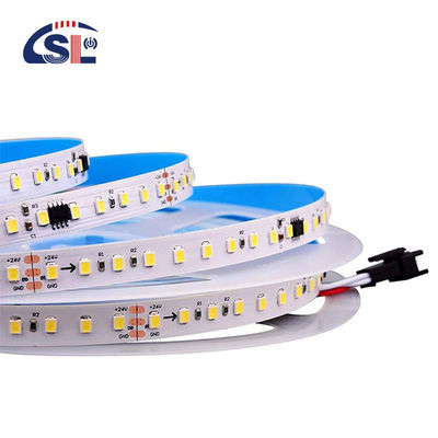 12v24v 8mm 120leds 4000K électroplate naturelle SMD2835 lumière à bande LED avec Dimmer