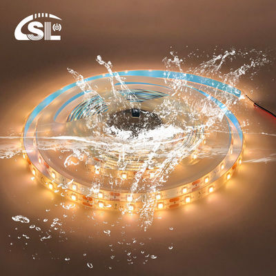 5V 8mm 320LEDs 3000K 4000K IP65 1cm une coupe électroplate imperméable à l'eau COB LED flexible
