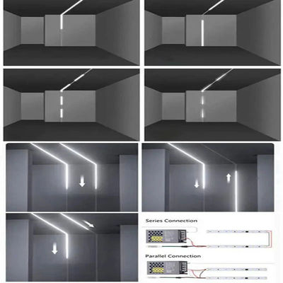 Poids du produit ((kg) 0,06 LED Strip Light 12v24v 8mm 608leds 3000K-6500K COB SMD2835