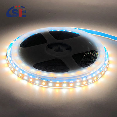 CCT 12V24V 8mm 120leds 3000K-6500K 35Copper Led Strip Light pour le meuble de rétroéclairage de télévision
