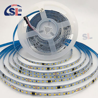 Lumière LED résidentielle DC12V 24V SMD2835 PCB électroplate 120Ds 8mm Ra 80 3000K