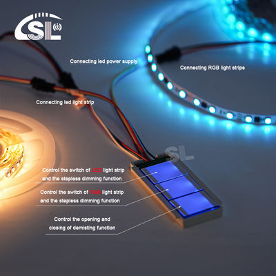 8mm 2811 60Ds DC12V bande lumineuse LED RVB pour ambiance et résidentiel