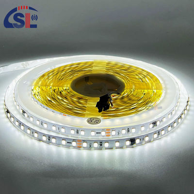 LED résidentiel bande lumineuse DC12V 24V SMD2835 PCB électroplate 120Ds 8mm Ra 80 6500K fonctionnant