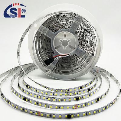 LED résidentiel bande lumineuse DC12V 24V SMD2835 PCB électroplate 120Ds 8mm Ra 80 6500K fonctionnant