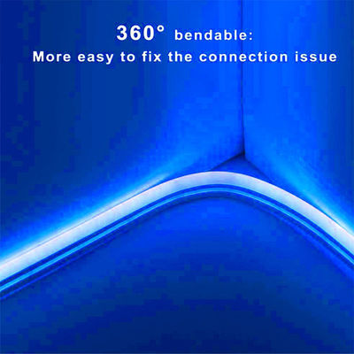 LED Neon Flex Light Smd 2835 Strip 120LEDs/m IP65 étanche à l'eau 6x12mm Kit complet DC 12V