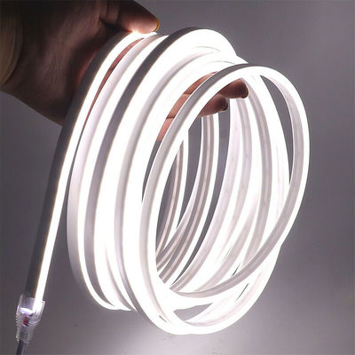Neutre blanc 120LED/m LED blanc frais néon Flex IP65 DC étanche 12V 6x12mm Kit complet