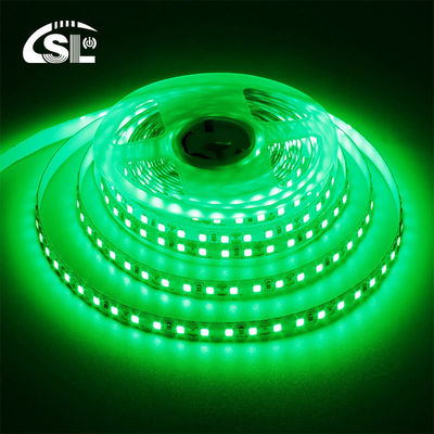 Classification IP20 Haute luminosité personnalisée 5V 120LEDs vert une lumière une coupe électroplate SMD2835 LED Strip Light