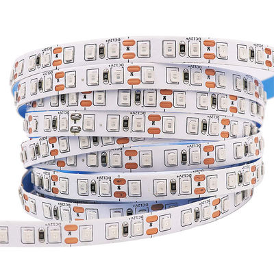 Classification IP20 Haute luminosité personnalisée 5V 120LEDs vert une lumière une coupe électroplate SMD2835 LED Strip Light