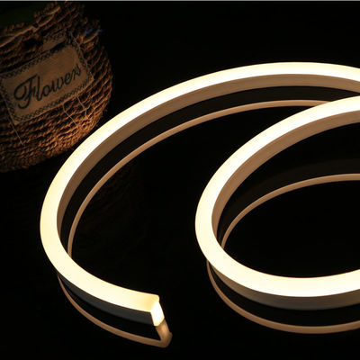 Top Bending Warm White Neon Flex DC 12V IP65 étanche à l'eau 8x16mm 120 LED/M Paquet complet