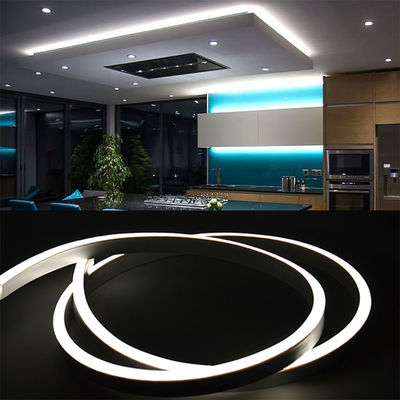 4100K LED blanc frais néon flex 24V DC sans fil 8x16mm 120LEDs/m IP65 étanche Idéal