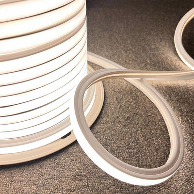 Flex au néon blanc naturel 4000K DC 48V 16x16mm Forme plate courbure verticale IP65 étanche LED néon Flex