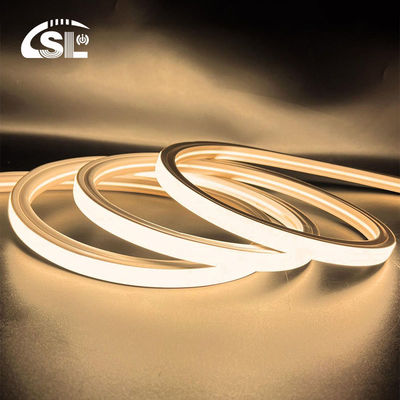4100K 48V 16x16mm Forme plate courbure verticale IP65 LED étanche au néon Flex 3000K
