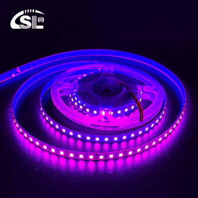 Personnalisé 12v24v 8mm 120leds Panneau de découpe à la matrice rose SMD2835 LED Strip Light
