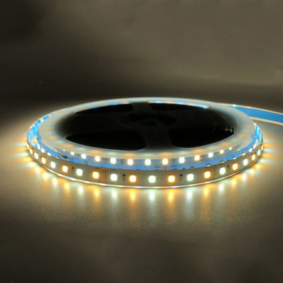 Éclairage à bande LED à haute luminosité 12V 8mm 120 leds SMD2835 avec carte CCT double face