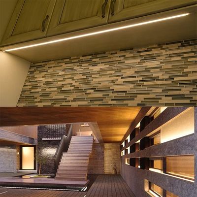 8mm10mm 320Leds chaud naturel blanc flexible COB LED Strip Light pour la décoration de l'hôtel