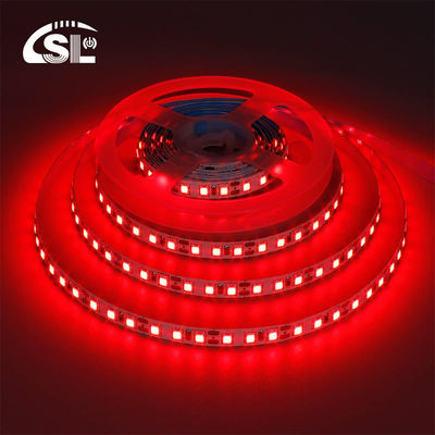 Longue 12V 8mm 120leds Plaque de découpe à la matrice rouge SMD2835 Lumière à bande LED pour éclairage commercial