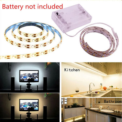 Type LED SMD 2835 Haute luminosité 5v 8mm 120leds 6500K Blanc pour l'éclairage de la cuisine