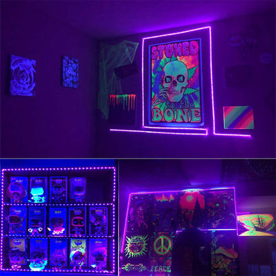 LED Strip Light 5V 8mm 120LEDs pourpre une plaque électroplate coupe pour vos besoins