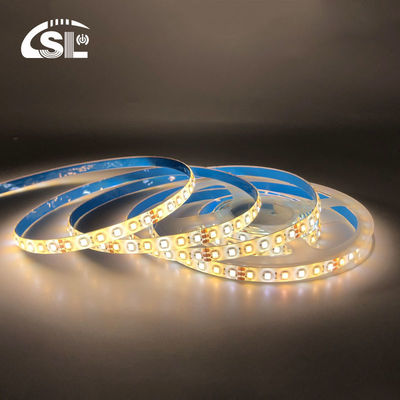 12mm 240leds 3000K-6500K CCT double couleur SMD2835 LED Strip Light avec 24V Voltage d'entrée