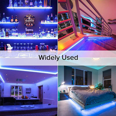 5v 8mm 120 leds rouge or jaune glace bleu bleu vert violet électroplate colorée SMD2835 Led Strip Light