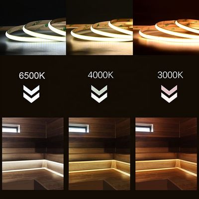 Lumière à courroie de type élément haute luminosité étanche personnalisation COB LED Strip Light