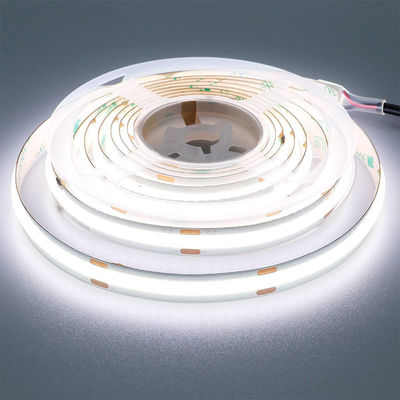 5v 320leds 8mm 6500K COB blanc LED Strip Light pour l'éclairage de la vie par commande de commutateur
