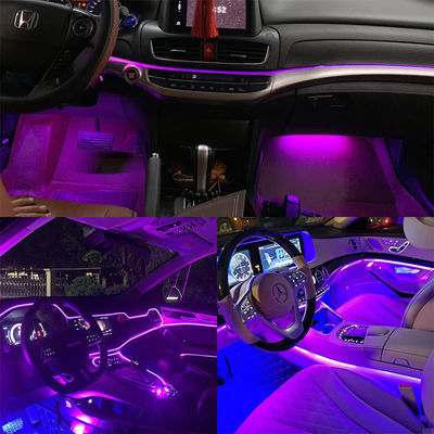 Mode de commande Wifi 12v24v 8mm 320leds violet haute luminosité COB LED Strip Light 0,06kg