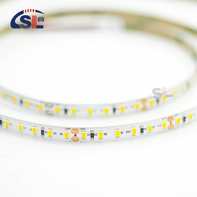 12V imperméable à l'eau IP65 60LED 3000k 4000k 6500k Lampes à bande LED Contrôle tactile Matériau en cuivre
