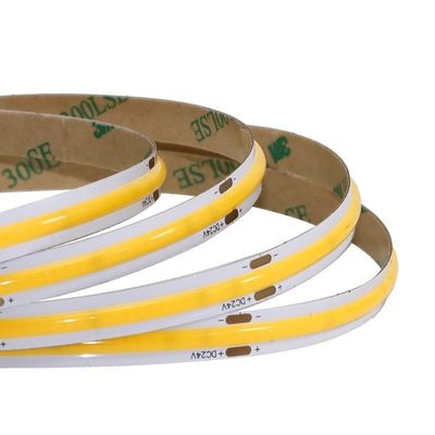 CCT COB Led Strip Light DC12V24V 8mm10mm largeur 608leds 3000K 6500K pour la décoration intérieure