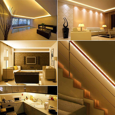 110v220v 10mm 240leds 3000K4000K6500K Plaque de découpe sous pression flexible SMD2835