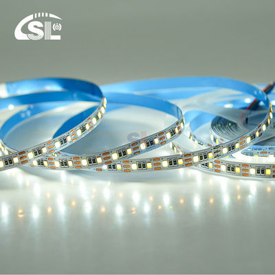 Température de couleur réglable LED Strip Light 120 LED/m Double couleur 8MM Non étanche