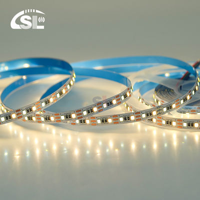 Température de couleur réglable LED Strip Light 120 LED/m Double couleur 8MM Non étanche