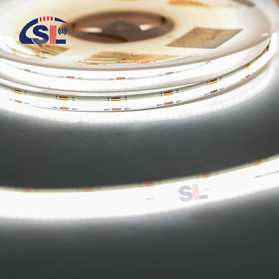 Lumière LED non imperméable à l'eau 24v COB 320Ds 8mm Ra 80 CCT Tricolore Cob