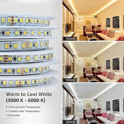 Technologie de connectivité Bluetooth IP20 SMD2835 LED Strip Light avec une super luminosité