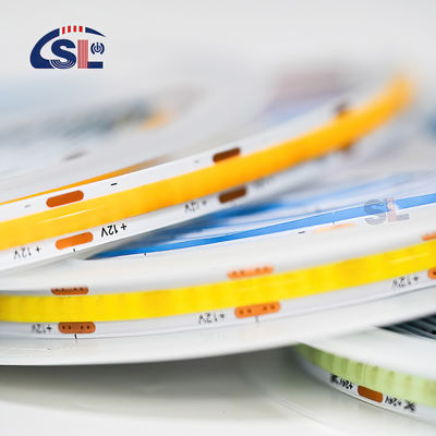 320 Led/M 480 Led/M High Density Cob Led Strip Light 12v 24v avec flux lumineux de 880lm