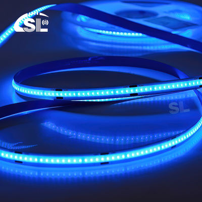Lumière à bande LED à haute luminosité DC12V24V COB bleu glacé pour hôtel et décoration intérieure