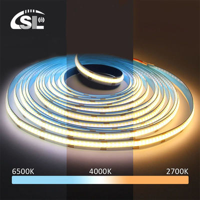 Énergie économe 608 LED FOB COB Flexible LED Strip Light avec tension d'entrée DC 12V 24V