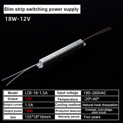 Sortie unique 1A 2A 3A 5A 8.5A 10A 15A 20A 25A 30A 40A 50A 60A AC DC Commutation d'alimentation électrique 5V 12V 24V 36V 48V