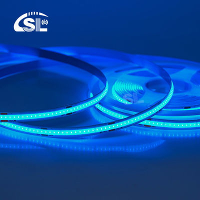 Électroplate COB 24v COB 320Ds 8mm Ra 85 Ice BLue Light Strip avec une durée de vie de 50000 heures