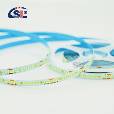 SL- COB-03208DB 8 mm largeur de PCB 180 degrés angle de vue bande lumineuse LED bleue