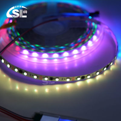 IP20 12V 60led/mètre SMD 5050 10M LED RGB Strip Light pour le mur de la salle de bain
